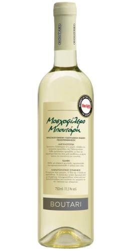 Οίνος Λευκός Μοσχοφίλερο Μπουτάρη 2023 (750 ml)