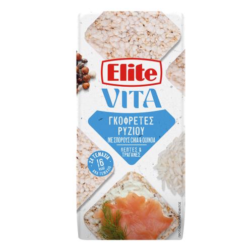 Ρυζογκοφρέτες με Chia & Κινόα Vita Elite (100 g)