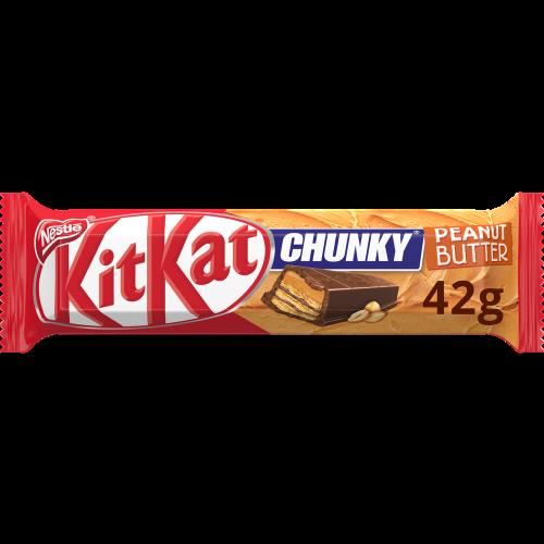 Σοκολάτα Chunky φυστικοβούτυρο KitKat (42g)
