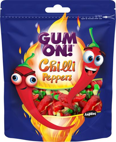 Ζελίνια Chilli Peppers Gum On! (80g)