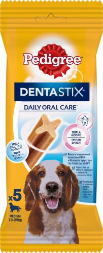 Σνακ για Μεσαίους Σκύλους Dentastix Pedigree (128g)
