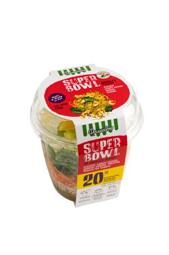 Super Bowl με Noodles ρυζιού και κάσιους +20% Δωρο Φρεσκούλης (250gr)