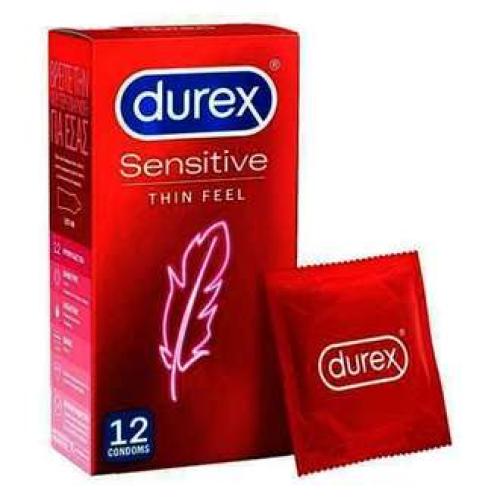 Durex Sensitive Προφυλακτικά 12 τμχ.