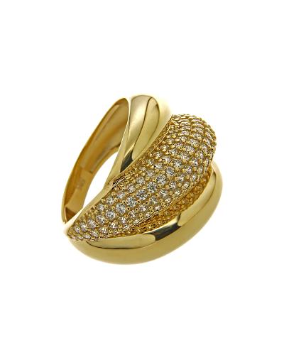 Δαχτυλίδι χρυσό με ζιργκόν Κ14
