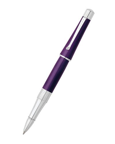 Cross Στυλό μαρκαδόρος-Roller ασημί/μωβ AT0495-7