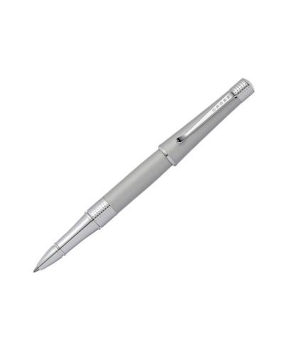 Cross Beverly, ασημί Στυλό μαρκαδόρος Satin Chrome, Selectip Gel Rolling Ball Pen AT0495-10)