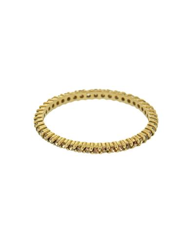 Δαχτυλίδι χρυσό K14 με ζιργκόν