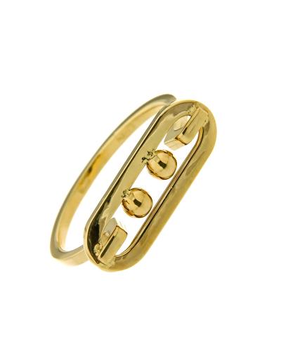 Δαχτυλίδι Κίτρινο Χρυσό Κ14
