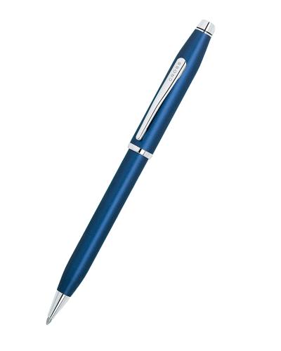 Cross Century II μπλε Στυλό διαρκείας Ballpoint Pen, with Chrome Plated Appointments 412WG-24