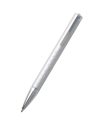 Hugo Boss Silver Στυλό διαρκείας Ballpoint pen INCEPTION Chrome HSY9554B