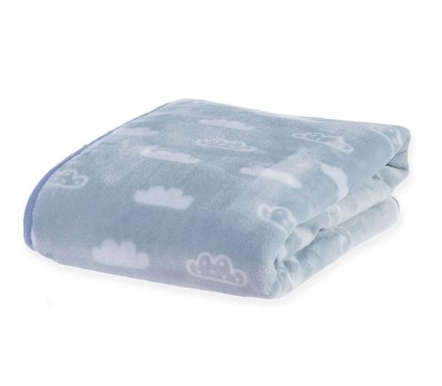 Βρεφική Κουβέρτα Κούνιας 100Χ140 Nef Nef Clouds Blue