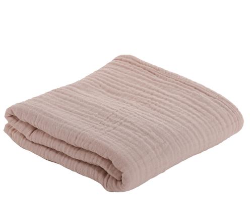 Κουβέρτα Κούνιας Πικέ 110X150 Nef Nef Whisper Pink