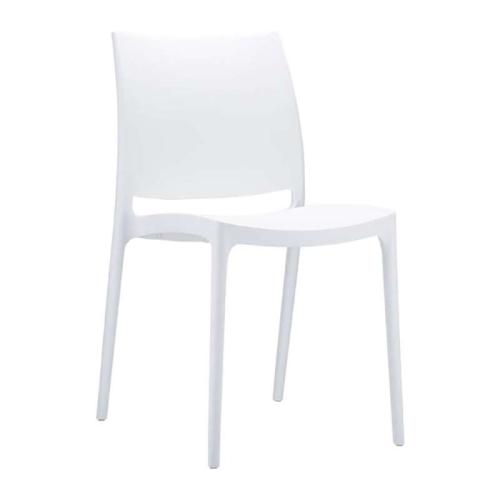 Καρέκλα MAYA WHITE, SIESTA