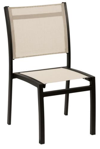 Στοιβαζόμενη Καρέκλα Αλουμινίου Με Textilene Ύφασμα 0141021, LIANOS