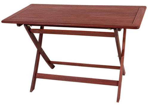 Ξύλινο ,Παραλ/μο Πτυσσόμενο Τραπέζι Red Shorea 120 x 75cm