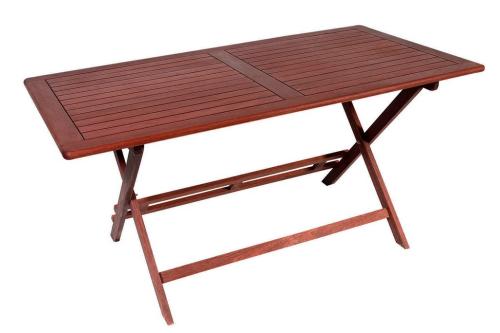 Ξύλινο ,Παραλ/μο Πτυσσόμενο Τραπέζι Red Shorea 150 x 80cm