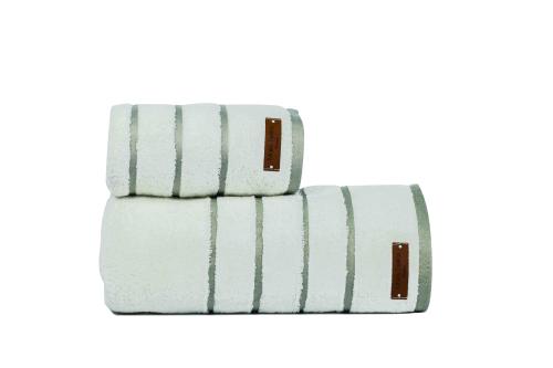 Πετσέτα προσώπου (50Χ90) PRIVE WHITE, MAKIS TSELIOS