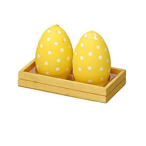 ΣΕΤ 2 τεμ. διακοσμητικά αυγά 43896, KATOIKEIN DECO