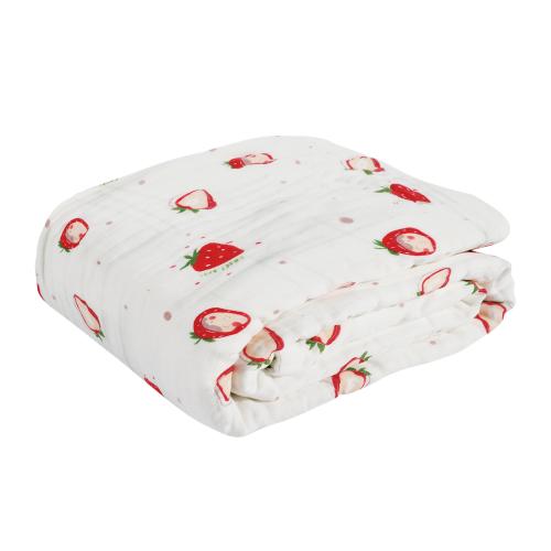 Das baby κουβερτα-μουσελινα 105x150 relax 6621 κοκκινο, λευκο