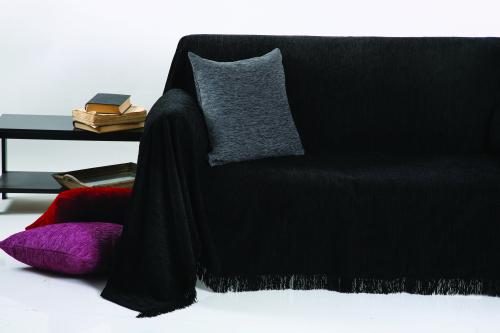 Διακοσμητικό μαξιλάρι (55Χ55) 1300 BLACK, ANNA RISKA