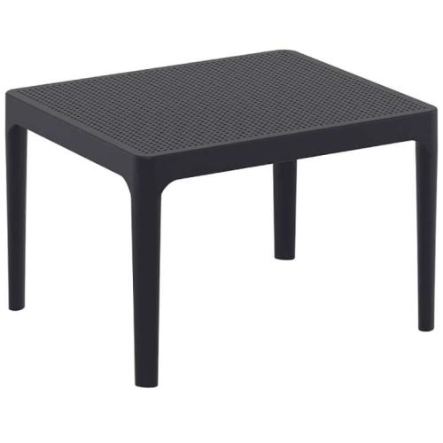 Τραπέζι (50X60X40) SKY SIDE BLACK, SIESTA