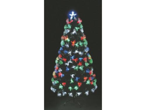 Όπτικαλ Χριστουγεννιάτικο Δέντρο Με Πρόγραμμα ,Θερμό Και Πολύχρωμο Φωτισμό ,150(Η)cm