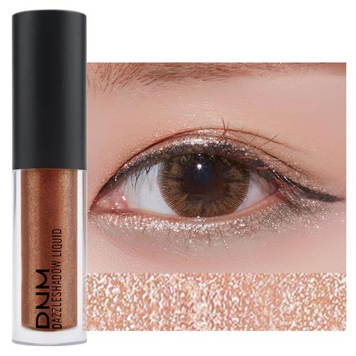 DNM Υγρή Σκιά Ματιών με Glitter 4.6g #7-Caramel