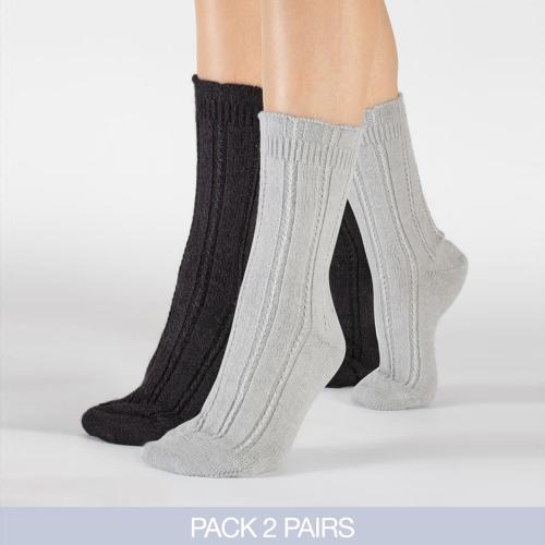 Κάλτσες πλεκτές alpaca | 2 Ζευγάρια