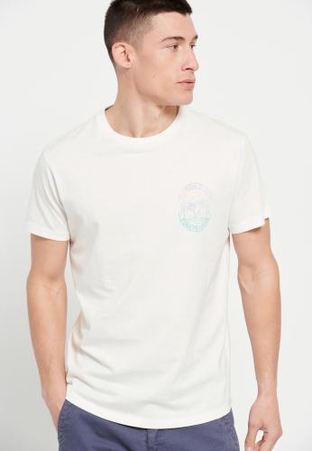 Loose fit t-shirt με τύπωμα στην πλάτη