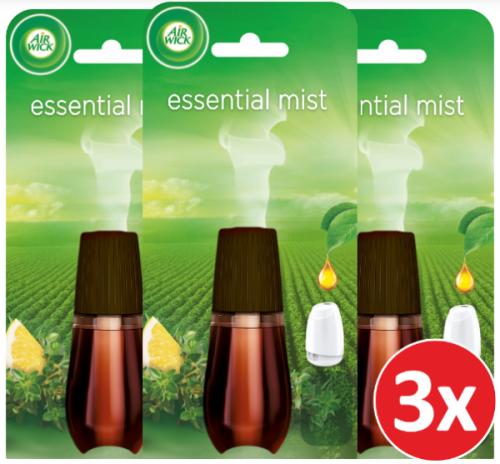Airwick Essential Mist Ανταλλακτικό Λεμόνι & Θυμάρι 3*20ml