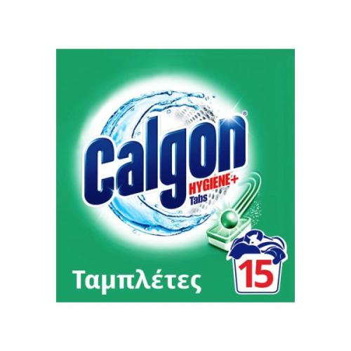 Calgon Powerball Αποσκληρυντικό Νερού Πλυντηρίου Ρούχων 15 Ταμπλέτες