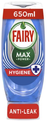 Fairy Max Power Hygiene Υγρό Πιάτων 650ml