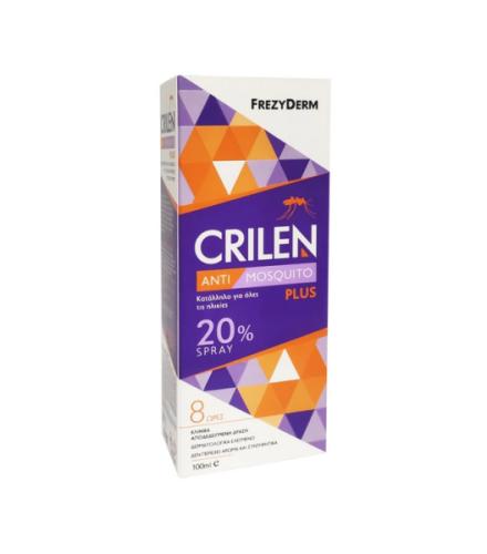 Frezyderm Crilen Εντομοαπωθητικό Spray Plus 20%, 100ml