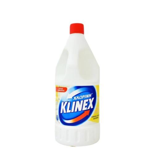 Klinex Χλωρίνη Λεπτόρρευστη Με Άρωμα Λεμόνι 2 Λίτρα