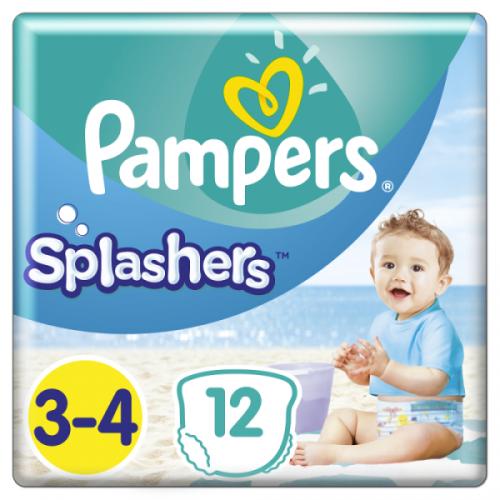 Pampers Πάνες Splashers No3-4 (6-11kg) 12τεμ