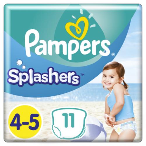 Pampers Πάνες Splashers No4-5 (9-15kg) 11τεμ