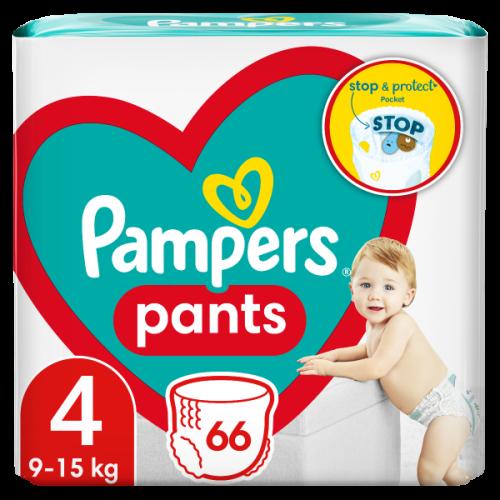 Πάνες Pampers Pants Giant Pack No4 (9-15kg) 66τμχ