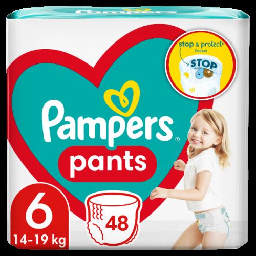 Πάνες Pampers Pants Giant Pack No6 (14-19kg) 48τμχ