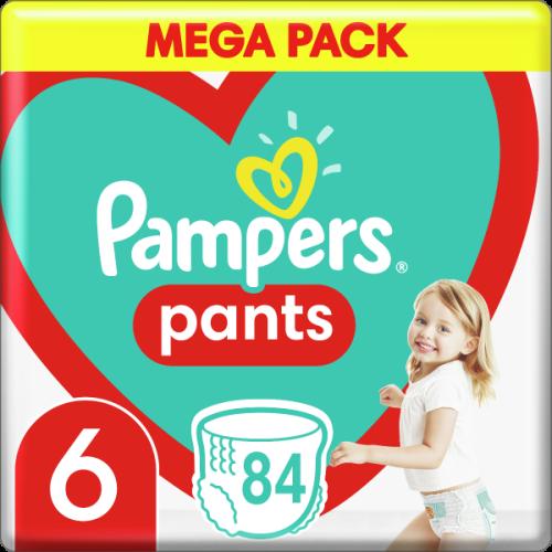 Πάνες Pampers Pants No6 Mega Pack (14-19kg) 84 τμχ