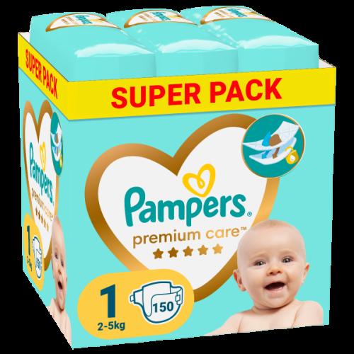 Πάνες Pampers Premium Care Super Pack Νο1 Newborn (2-5kg) 150τεμ