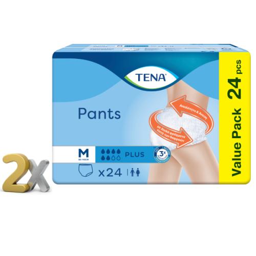 Tena Pants Plus Medium (80-110cm) 48τμχ (2*24)