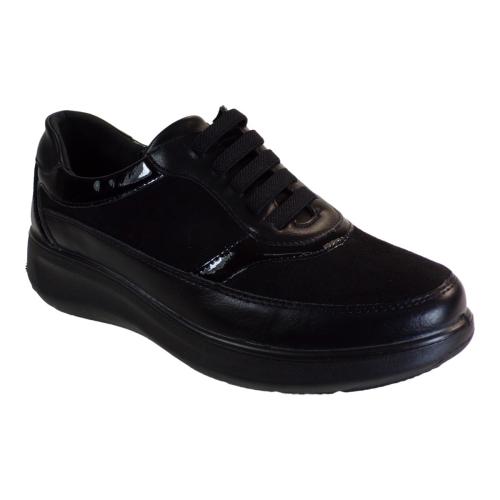 B-Soft Γυναικεία Παπούτσια Sneakers Aνατομικό 23033 Μαύρο