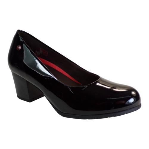 PEPE MENARGUES SHOES Γυναικεία Παπούτσια CHAROL 20480 Μαύρο Λουστρίνι Δέρμα