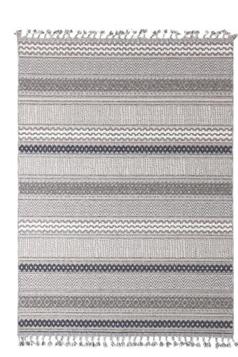 Χαλί Σαλονιού Royal Carpet Linq 2.00X2.90 - 7438A Ivory/D.Grey (200x290)