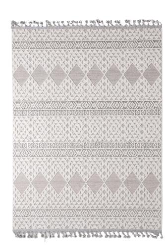 Χαλί Σαλονιού Royal Carpet Linq 2.00X2.90 - 7556A Ivory/D.Grey (200x290)