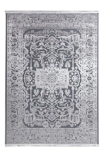 Χαλί Σαλονιού 160X230 Royal Carpet All Season Lotus Summer 2927 Black Grey (160x230)