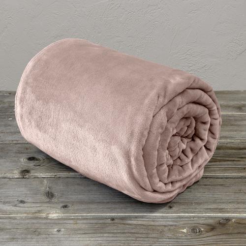 Κουβέρτα Fleece Υπέρδιπλη 220X240 Kocoon Meleg Light Pink (220x240)