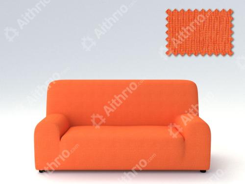 Ελαστικά καλύμματα καναπέ Peru-Τετραθέσιος-Πορτοκαλί -10+ Χρώματα Διαθέσιμα-Καλύμματα Σαλονιού