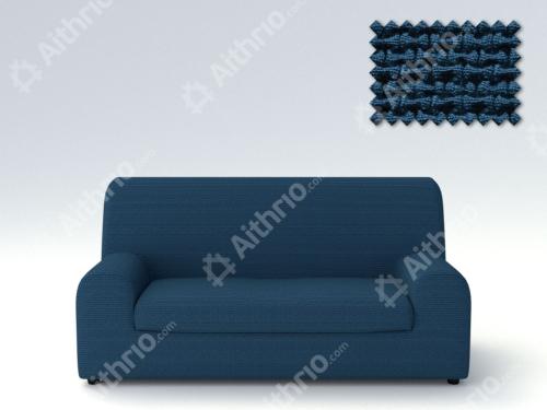 Ελαστικά καλύμματα καναπέ Ξεχωριστό Μαξιλάρι Bielastic Alaska-Πολυθρόνα-Μπλε -10+ Χρώματα Διαθέσιμα-Καλύμματα Σαλονιού