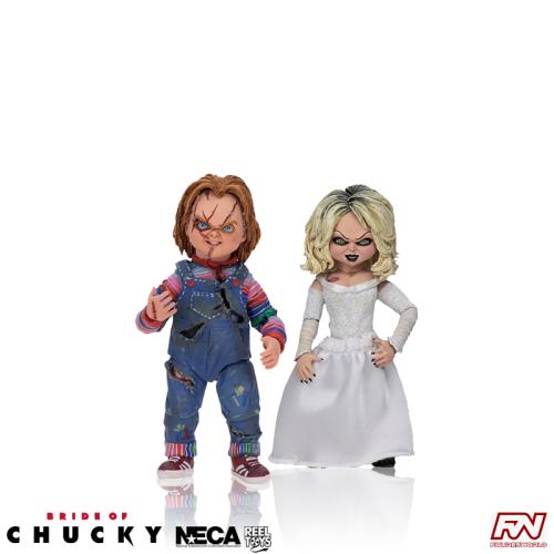 BRIDE OF CHUCKY: Ultimate Chucky Tiffany 7-Inch Scale Action Figure 2-Pack fw-neca42114